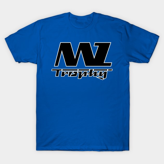 MZ Trophy logo (black) T-Shirt by GetThatCar